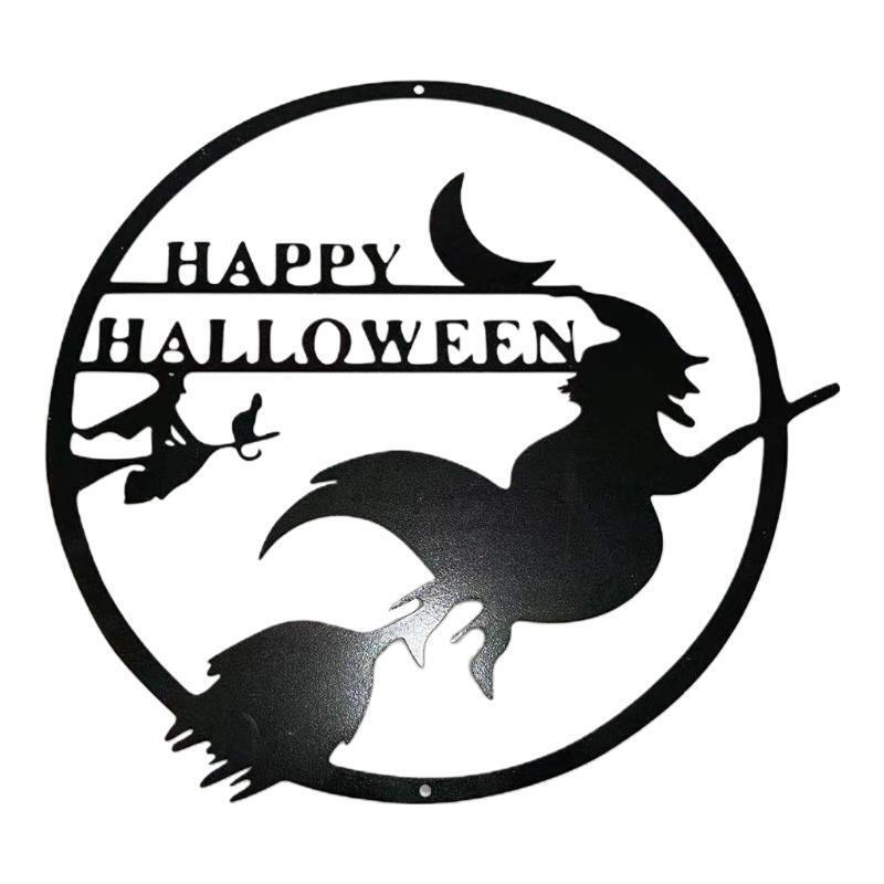 Halloween Party Witch Pendant Suppies Wall Decor for Outdoor Indoor Garden Lawn