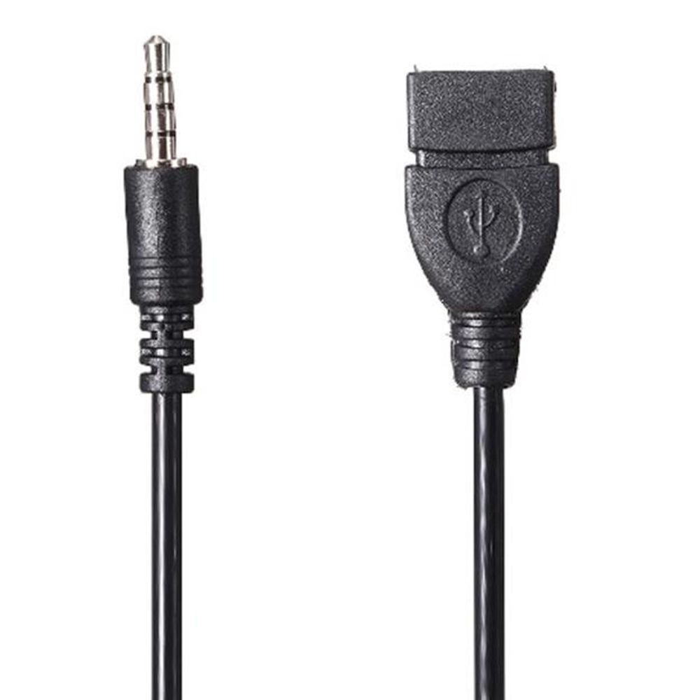 Interface Extension Cord Car Converter Aux Cable Audio Adapter USB Connector