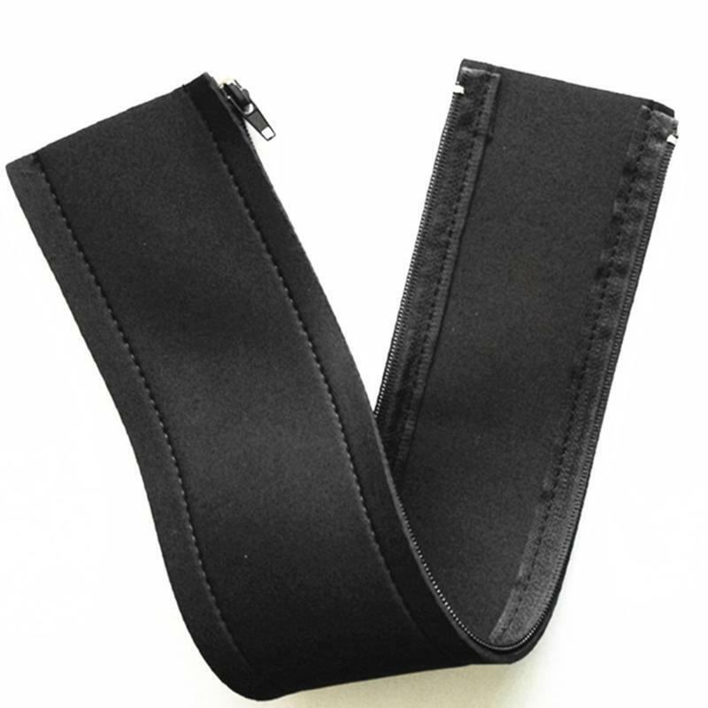 Zippered Cable Management Organizer Wire Wrap Cover Storage Bag Hider Protection