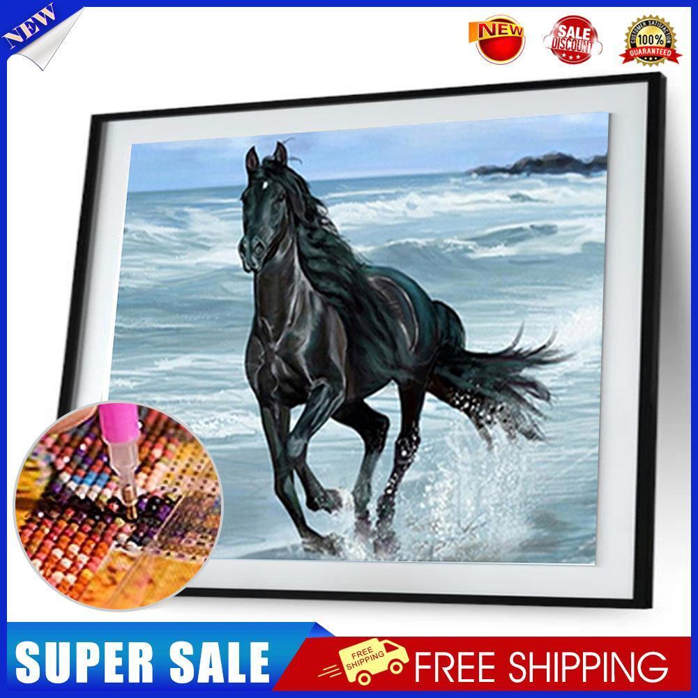 Running Horse  5D Diamond DIY Painting  Kit Home Decor Craft(40 X 30cm)