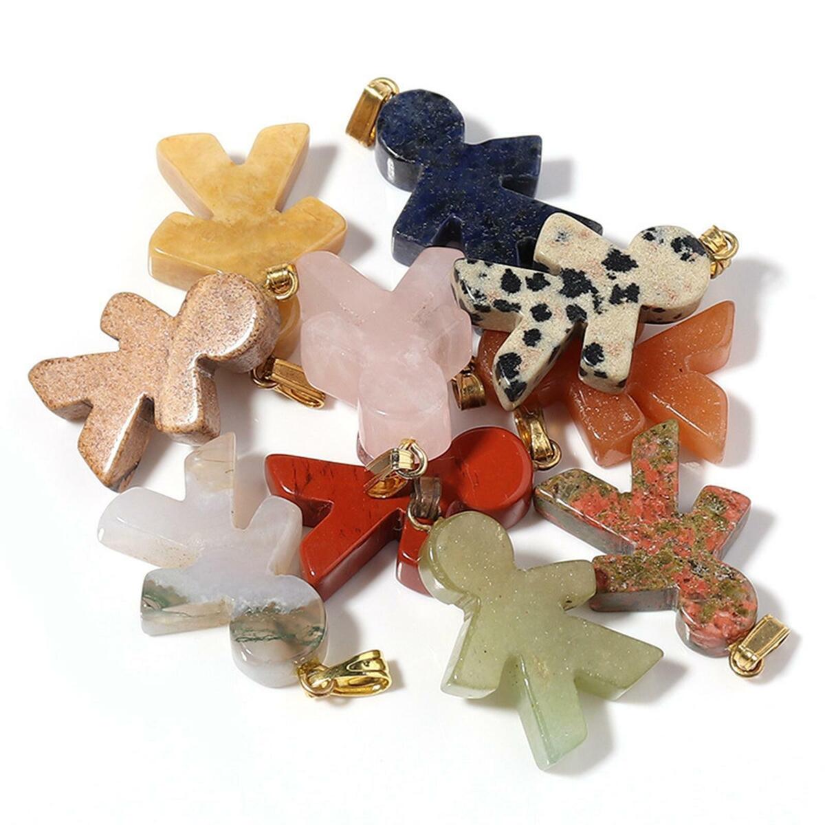 10Pcs   Pendants Jewelry Making Keychain Craft Necklace Bracelet