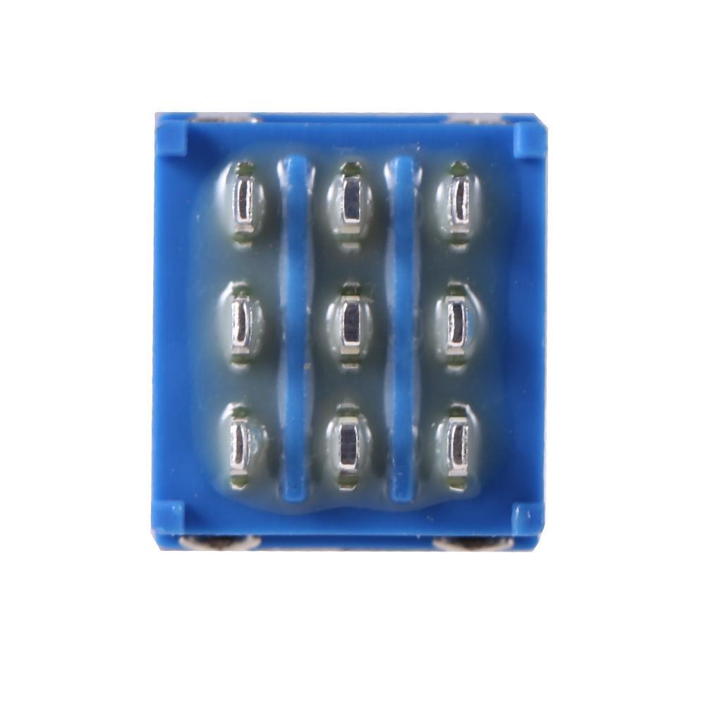 9 Pin 3PDT Guitar Effects Pedal Box Stomp Foot Metal Switch True Bypass