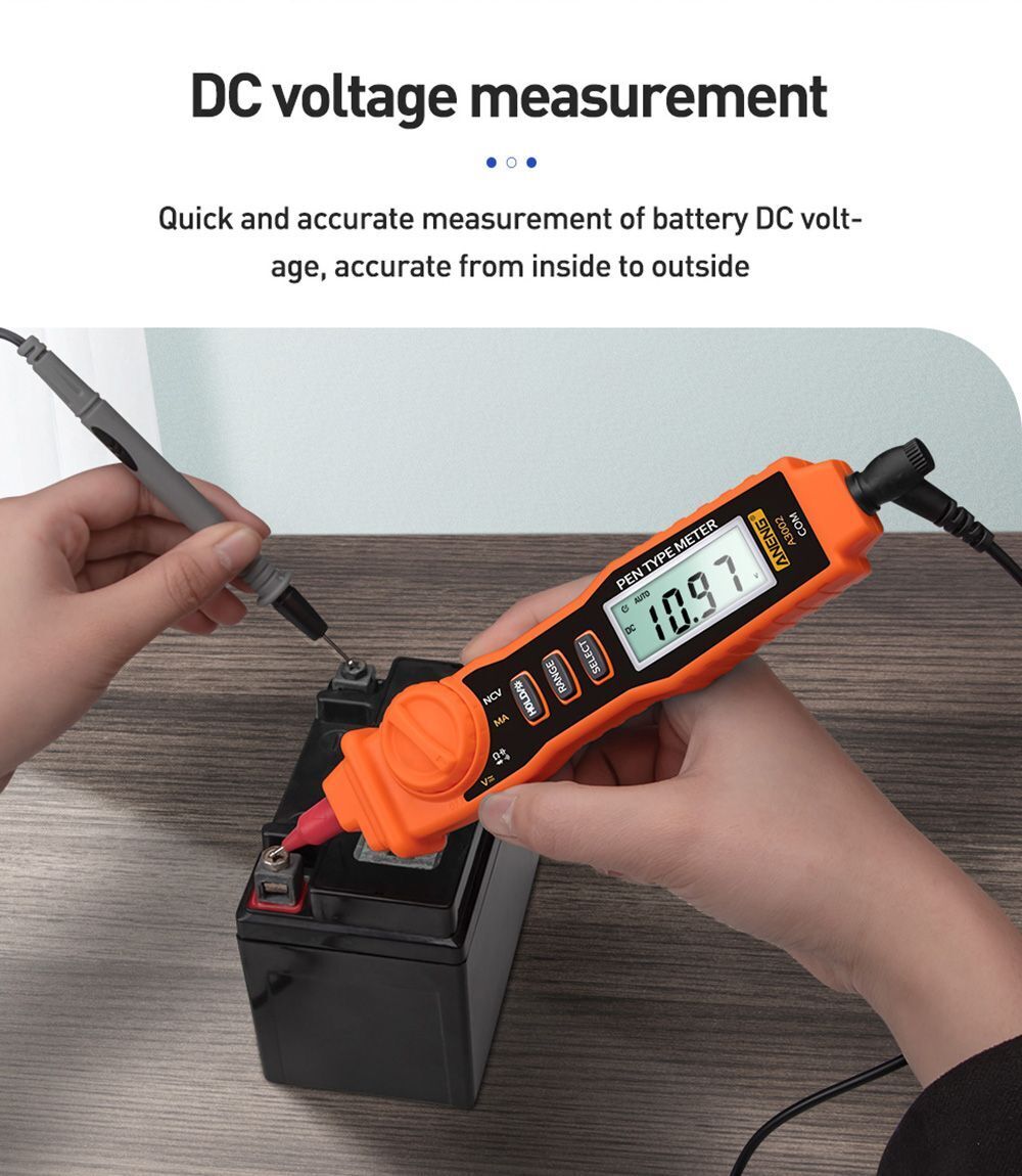 Tester True RMS Digital Profesional Meter Pen Type Digital Smart Multimeter