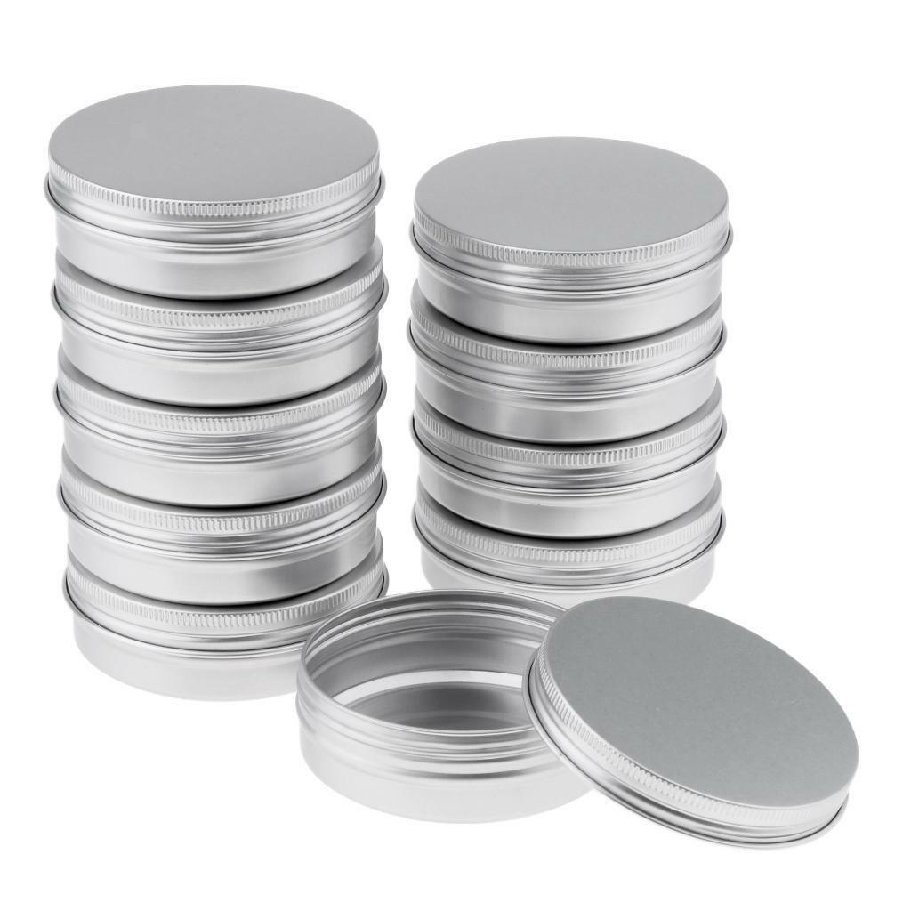 20 Pieces 40ml 100ml Aluminium Lip  Empty Pot  Container Box Case