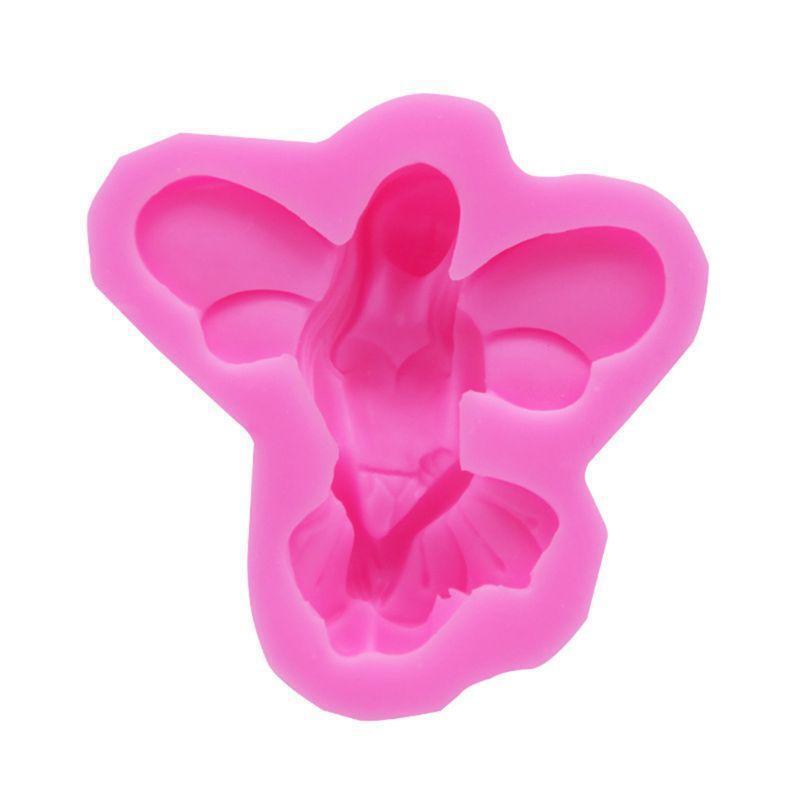Fairy Angel Cake Silicone Mold Chocolate Fondant Cupcake Mould Craft Baking Tool