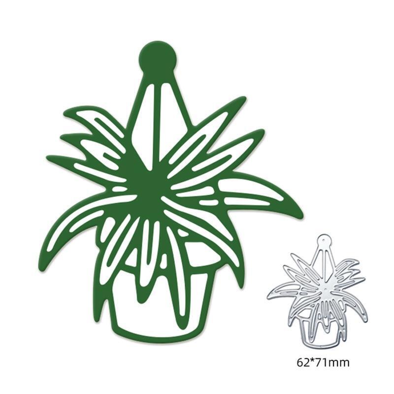Orchid Metal Cutting Dies Stencil DIY Scrapbook Album Paper Card Template Mold