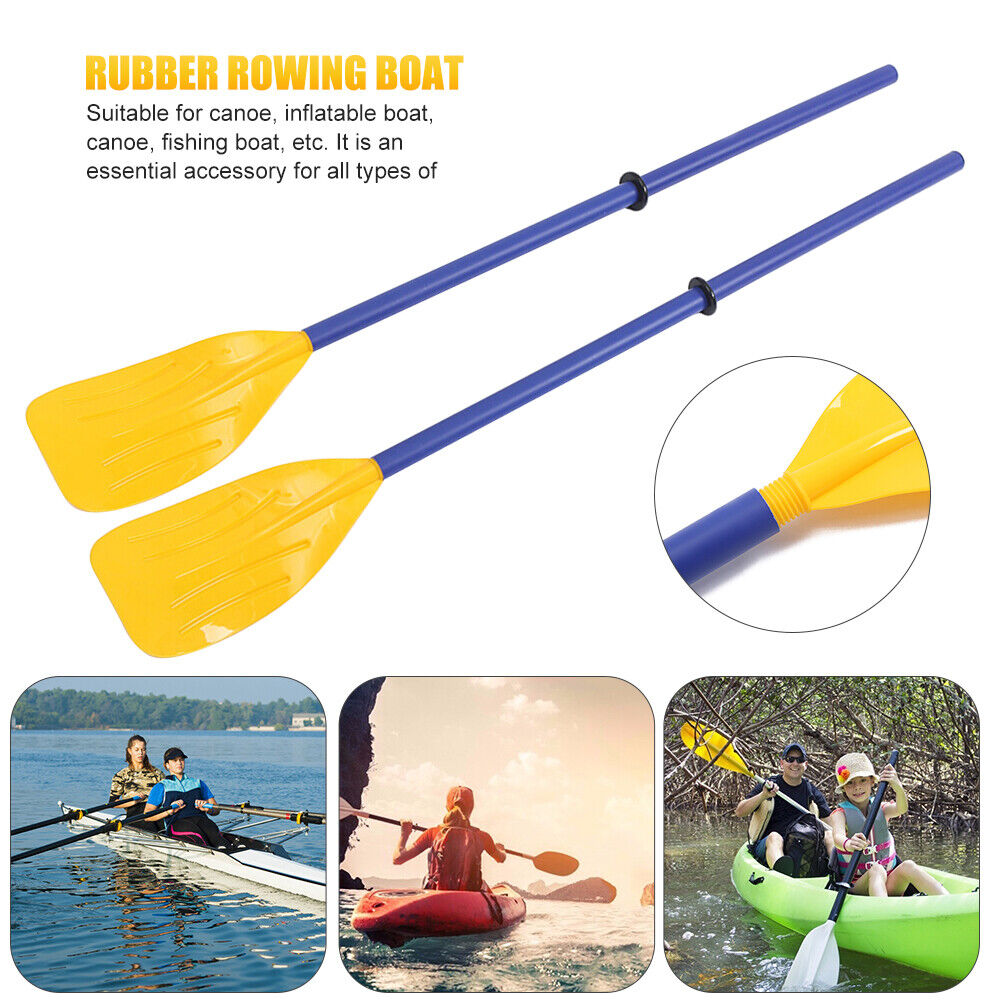 1 Pair Detachable Boat Rafting Paddle Canoe Surfing Oar Boating Accessories