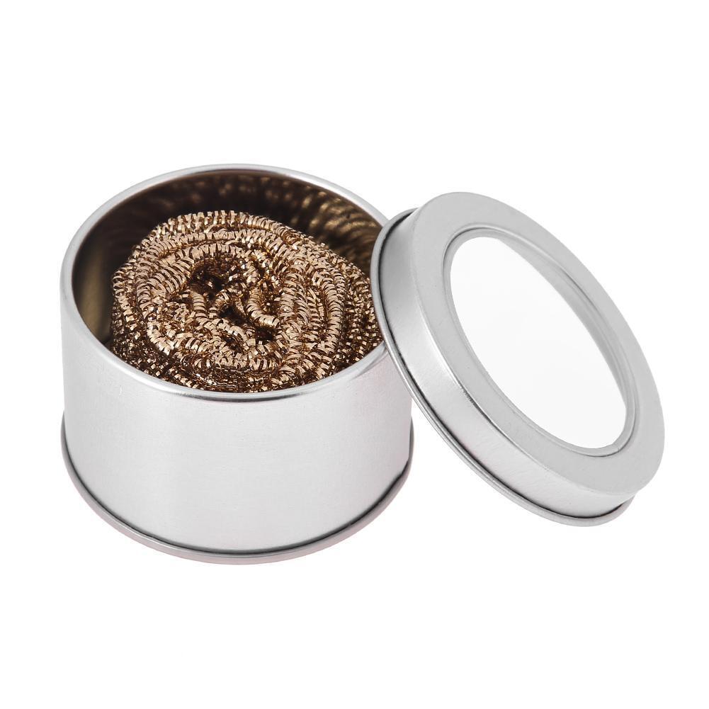 Copper Wire Soldering Iron Tip Cleaner for Welding Mould Cleaning Ball Tool