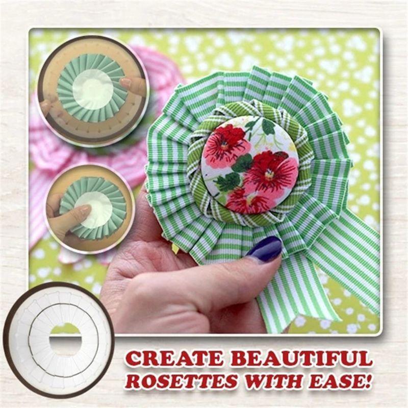 Large Rosette Maker Round Yo-Yo Maker Sewing Crafts Embellishment Rosette Maker