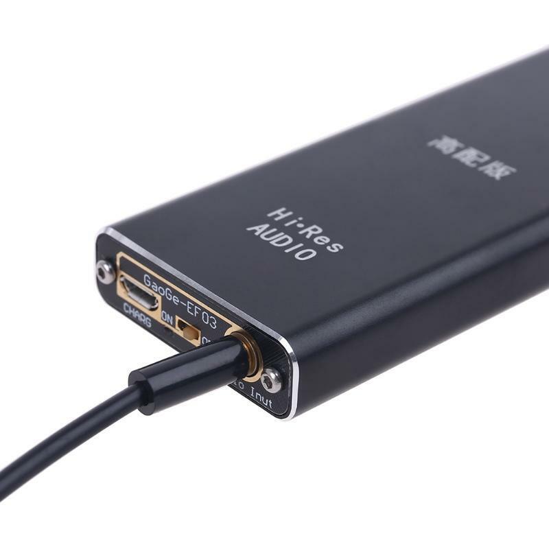 HIFI Headphone Amplifier Portable Mini 3.5mm Earphone Audio Interface Headphones