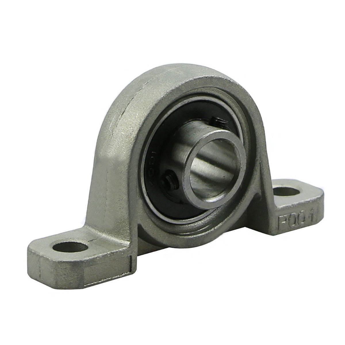 2x KP001 Pillow Block 12mm Bore Diameter Ball Bearing metal