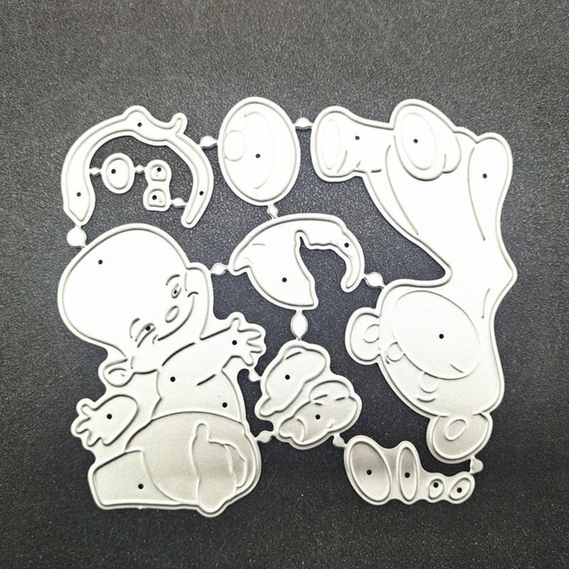 Gnome Heart Metal Cutting Dies Stencil Scrapbooking DIY Album Stamp Paper Card