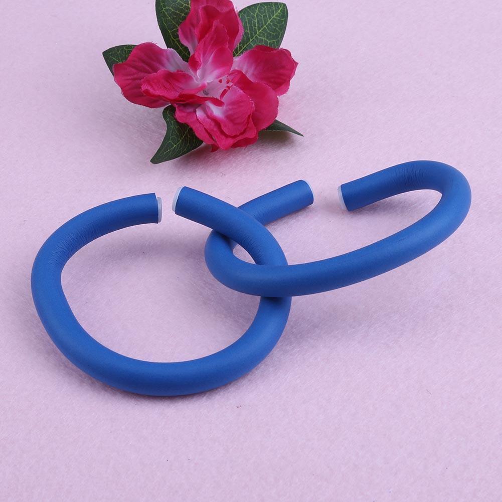 10pcs Universal Rubber Mini Hair Curler(Random color)(7#0.8cm)