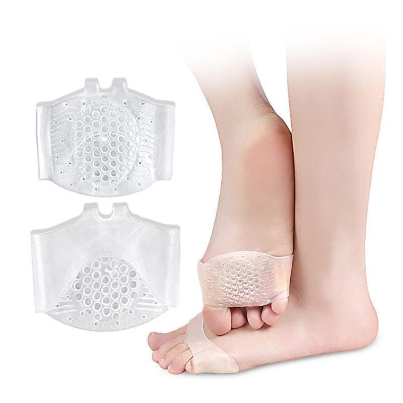 Silicone Honeycomb Forefoot Pads Foot Cushions Anti-Slip Insoles Toe Separator