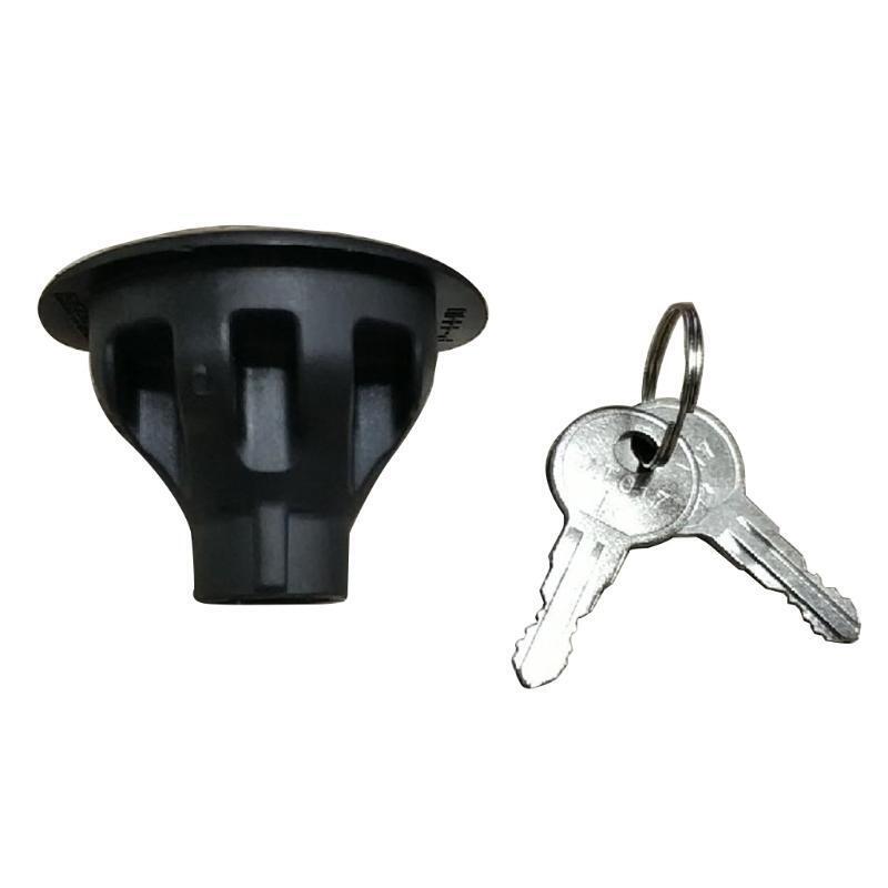 Fuel Tank Cover Filler Cap with 2 Keys for Ford- F150 EDGE Explorer Engine Motor