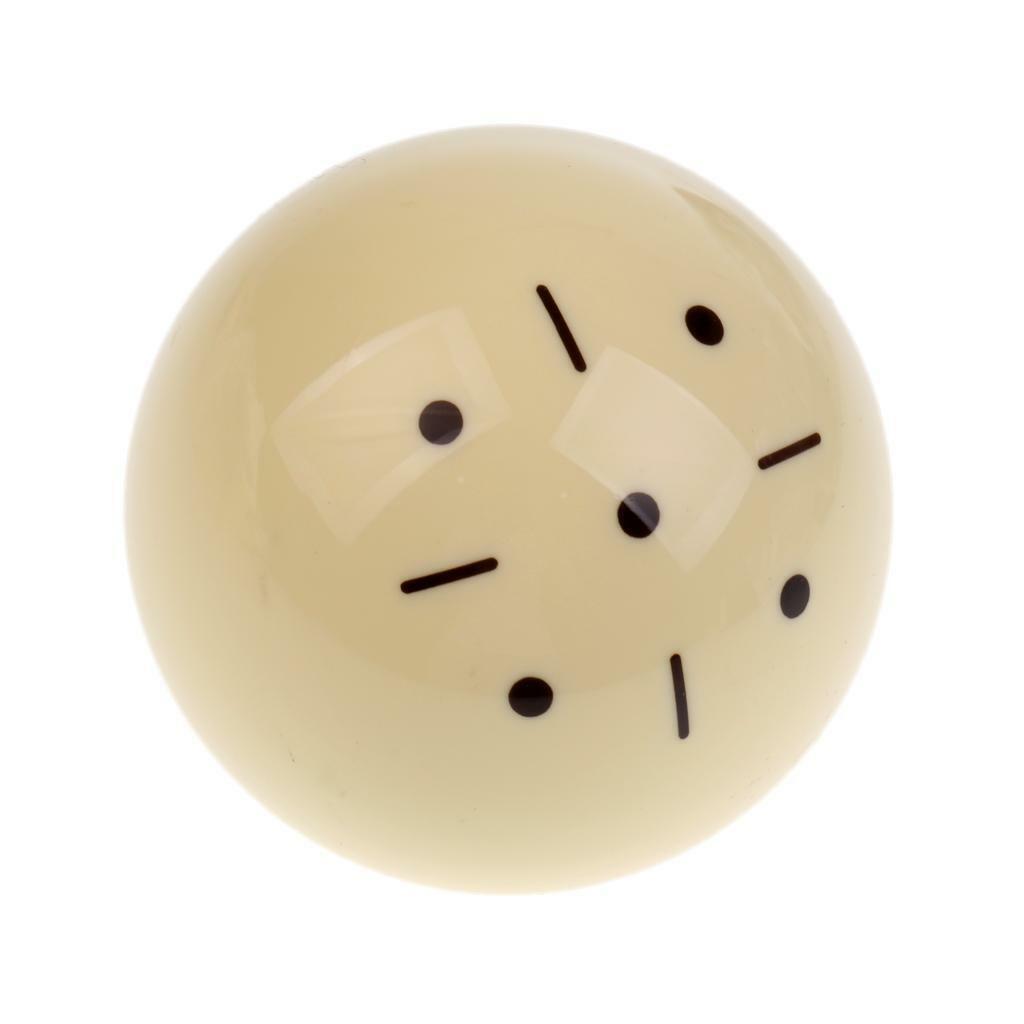 Billiard Beginner Dot Practice Training Pool Cue Ball 2 1/4" 6 oz