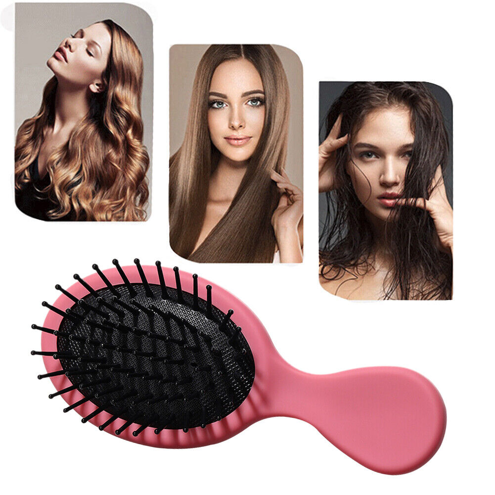 Kids Cute Air Cushion Comb Candy Color Airbag Hair Brush Hairdressing (Red)