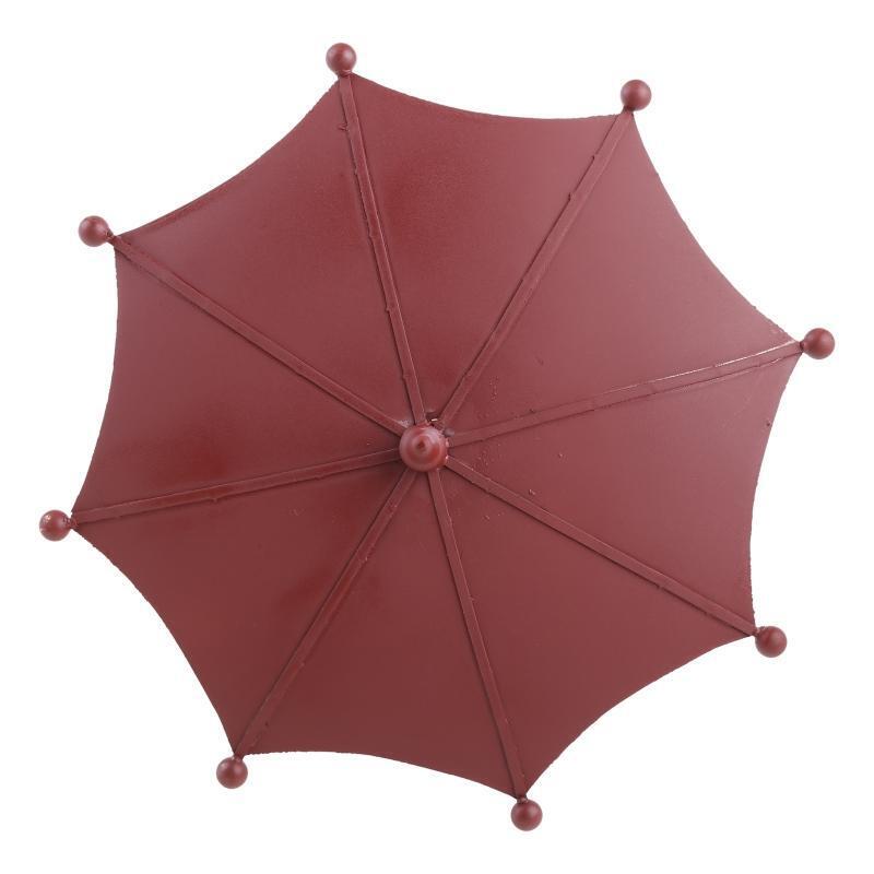 Practical Wild Bird Bath Pond Drinker Metal Hummingbird Feeder Umbrella Shaped