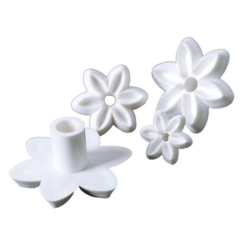 Fondant Molds Cake Decor Tool Flowers Shaped for Children Biscuit Baking Gadgets