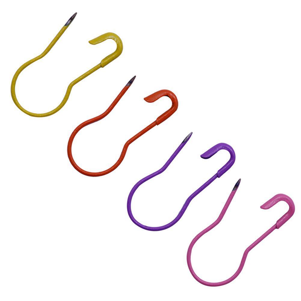 500pcs/pack Gourd Safety Pins Metal Clips Knitting Stitch Marker Tag Pins