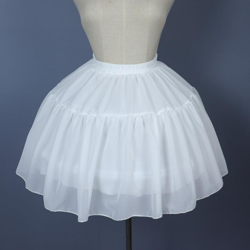Women Crinoline Petticoat Girls Hoop Skirts Ball Gown Short Slips Underskirt