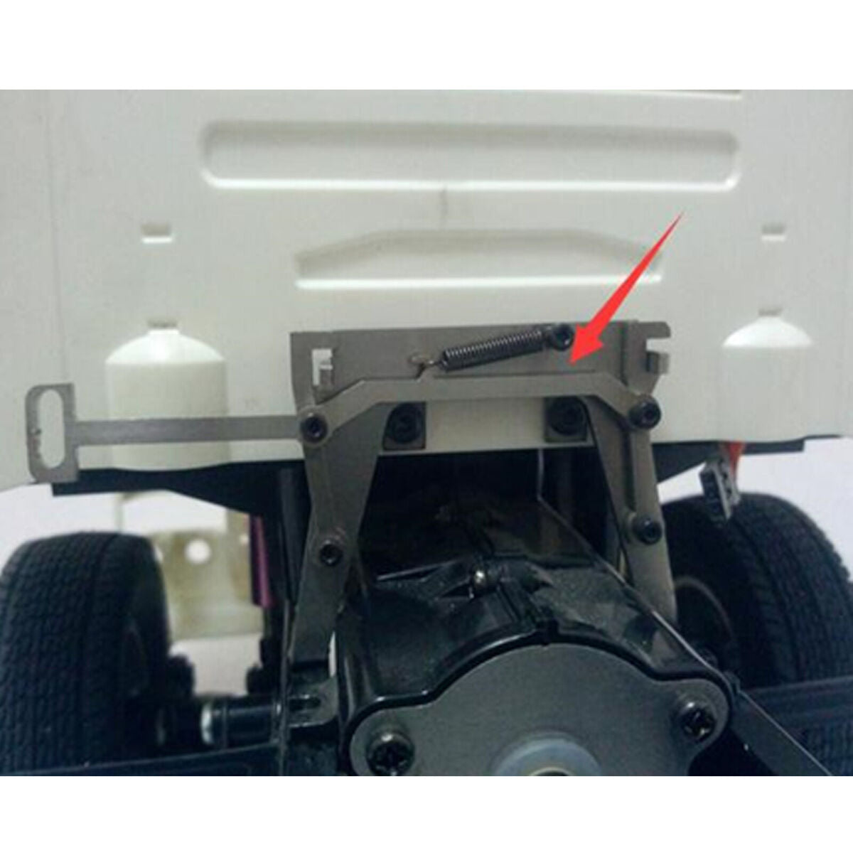 Metal Cab Lock Catch for TAMIYA 1/14 Scania Benz MAN  RC Trailer Truck Car