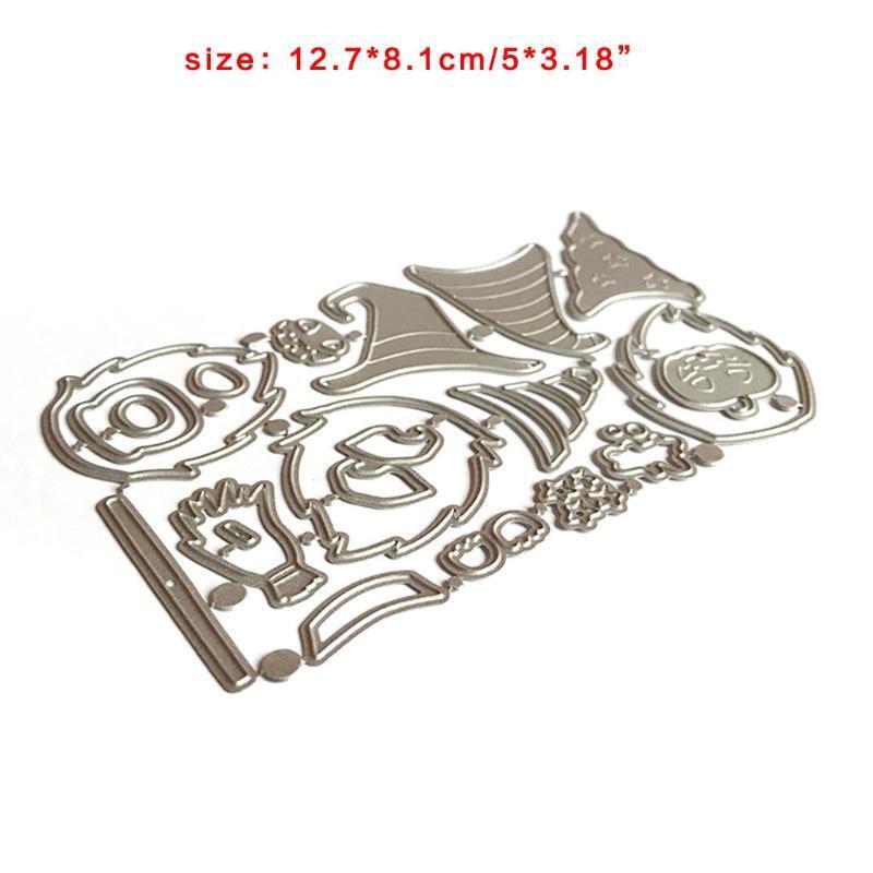 DIY Printing Carbon Steel Mould Clear Stamp Embossing Mold for Paper Card