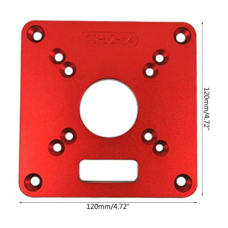 Universal RT0700C Aluminium Router Table Insert Plate Woodworking Benches