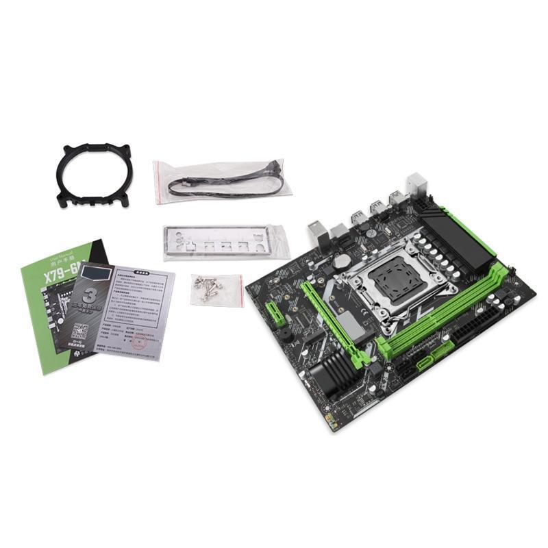 X79 6M Professional Motherboard LGA 2011 DDR3 SATA3.0 NVME M.2 for Xeon E5 2689