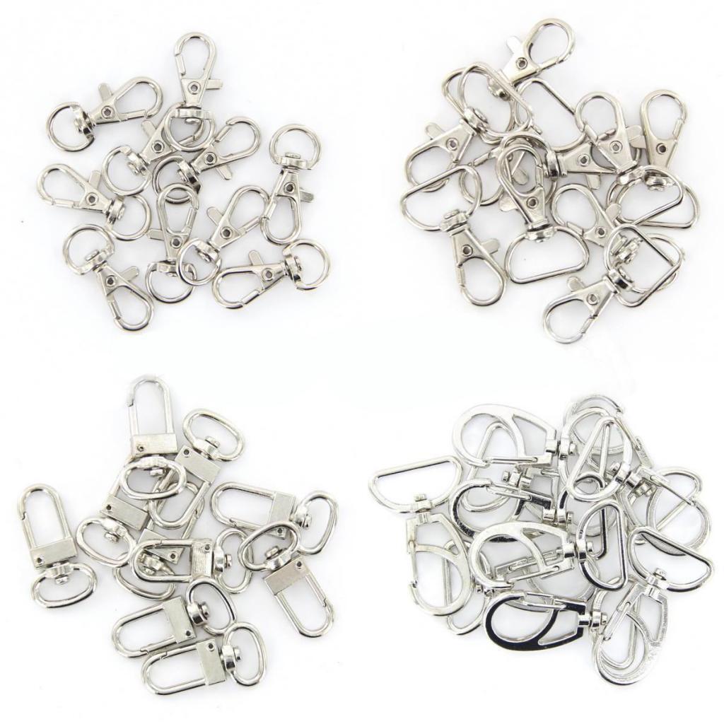 10pcs Fashion  Lanyard Hook For    Keychain Keyring