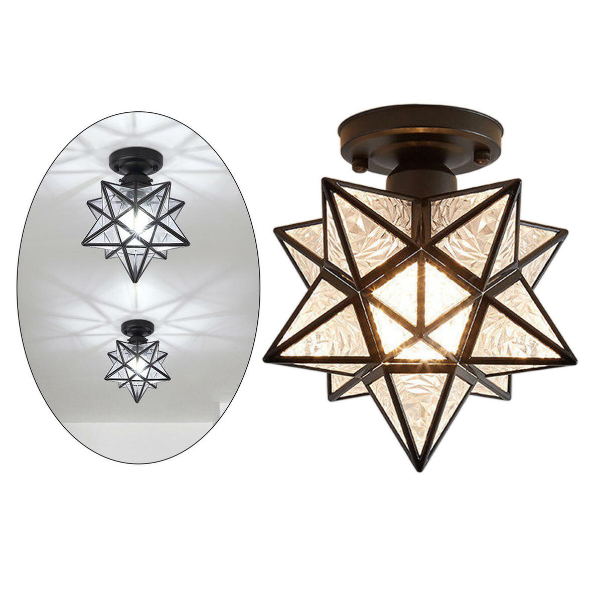 2× Nordic  Ceiling   of light Shape Ceiling for Living Dinning Room
