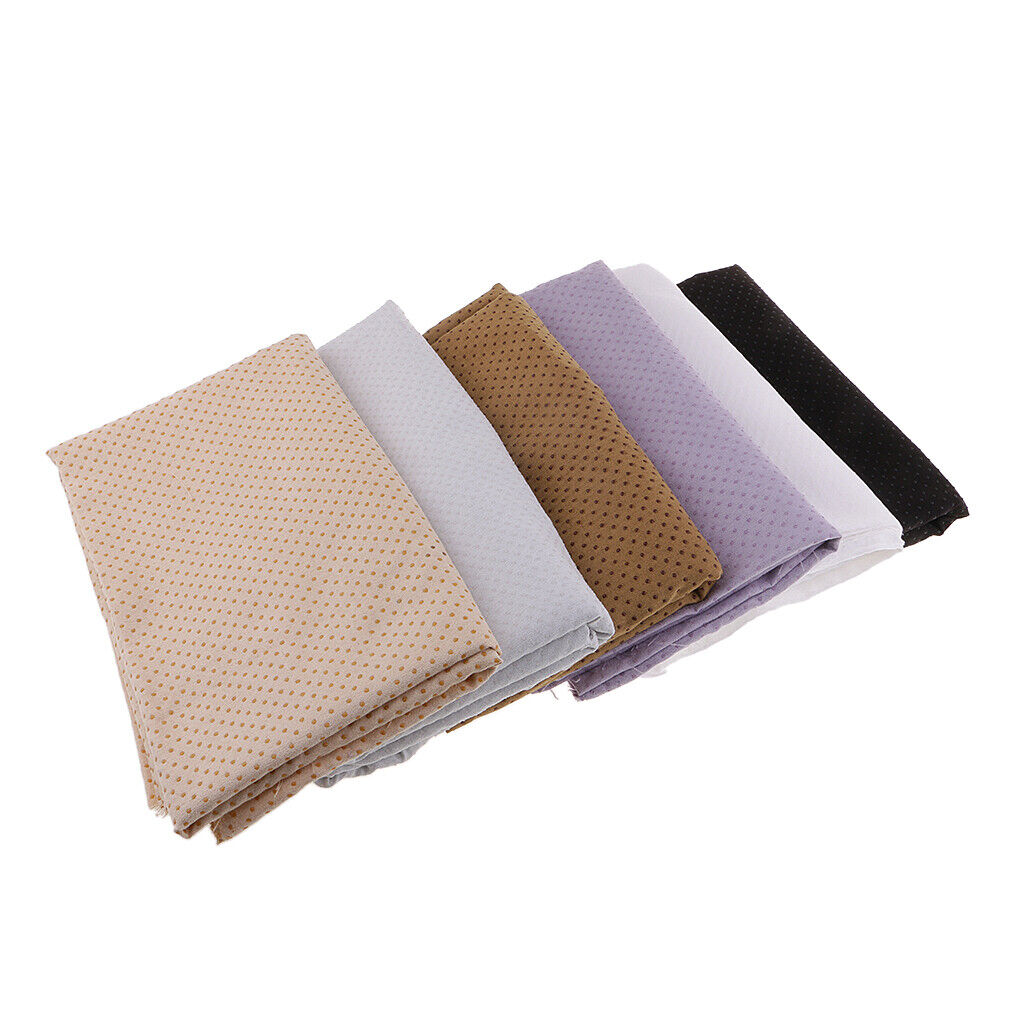 1Yard Anti-skid Design Non Skid Rubber Treated Fabric for Sewing Black
