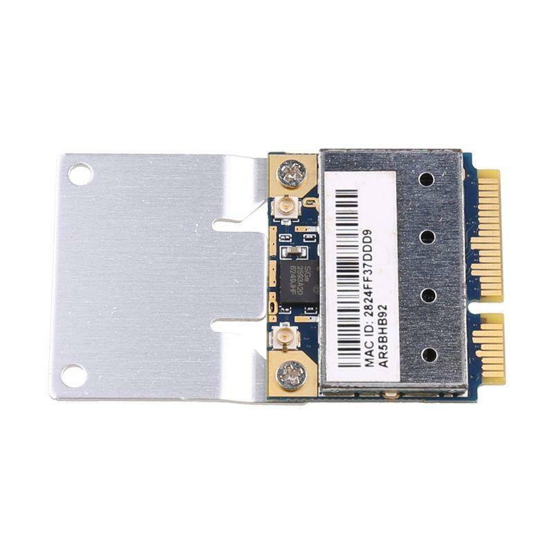 AR9280 AR5BHB92 Dual-Band 2.4/5GHz 802.11a/b/g/n 300Mbp Wireless Mini PCI-E Card