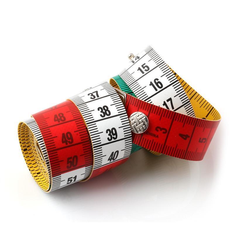 Metric Imperial Double Side Scale Ruler Measuring Body Clothes Sewing Ruler