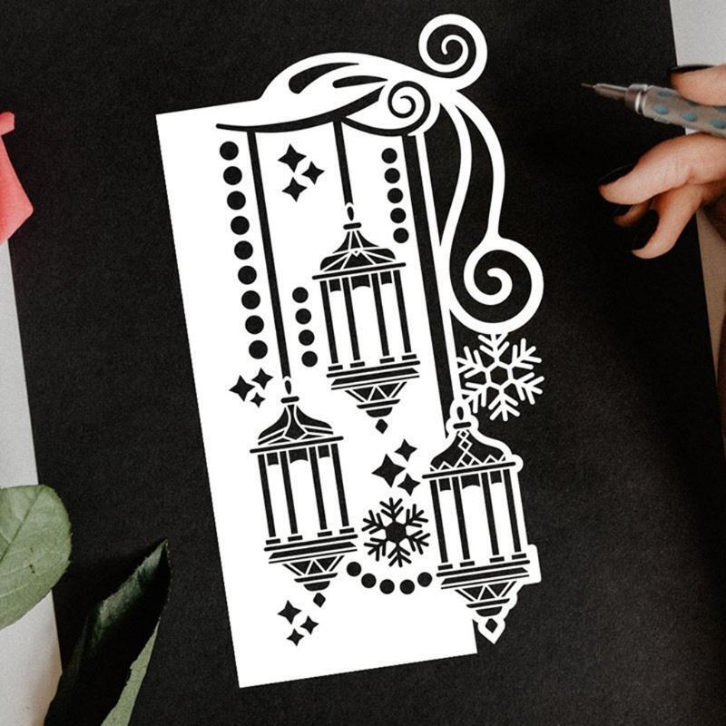 Christmas Lantern Metal Cutting Dies Stencil DIY Scrapbooking Album Paper Card