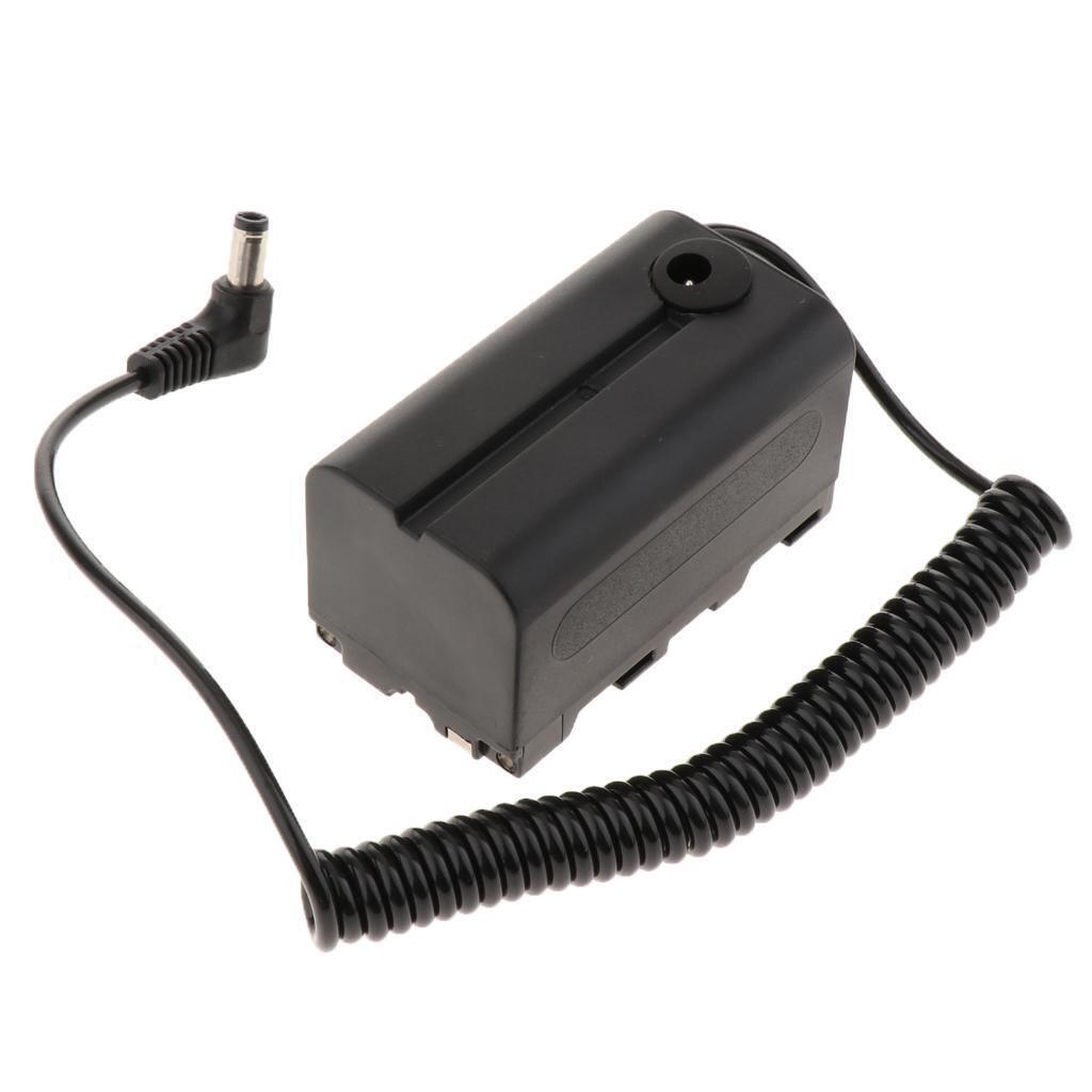 NP-/F970/f550????????  Battery DC Coupler for Camcorder  LED