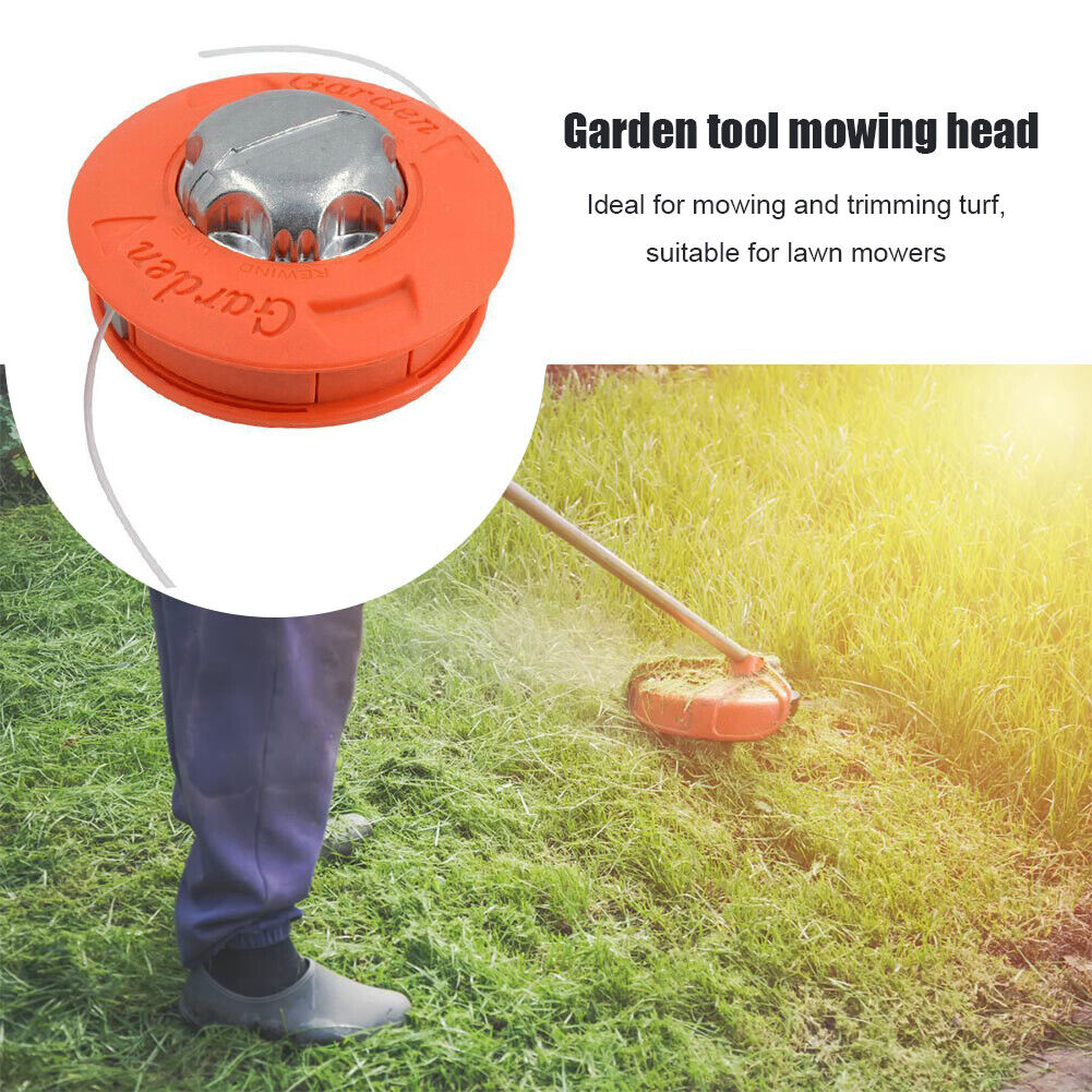 M10 Brush Mower Bump Spool Grass Trimmer Replacement Strimmer Head 2 Lines