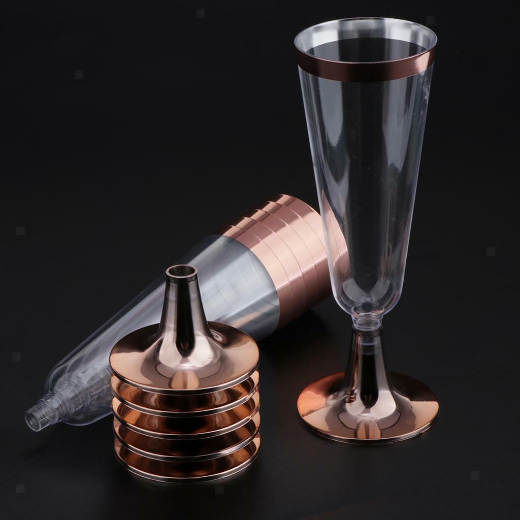 12 Pieces Elegant Champagne Cups for Party Banquet  Dinning Hall
