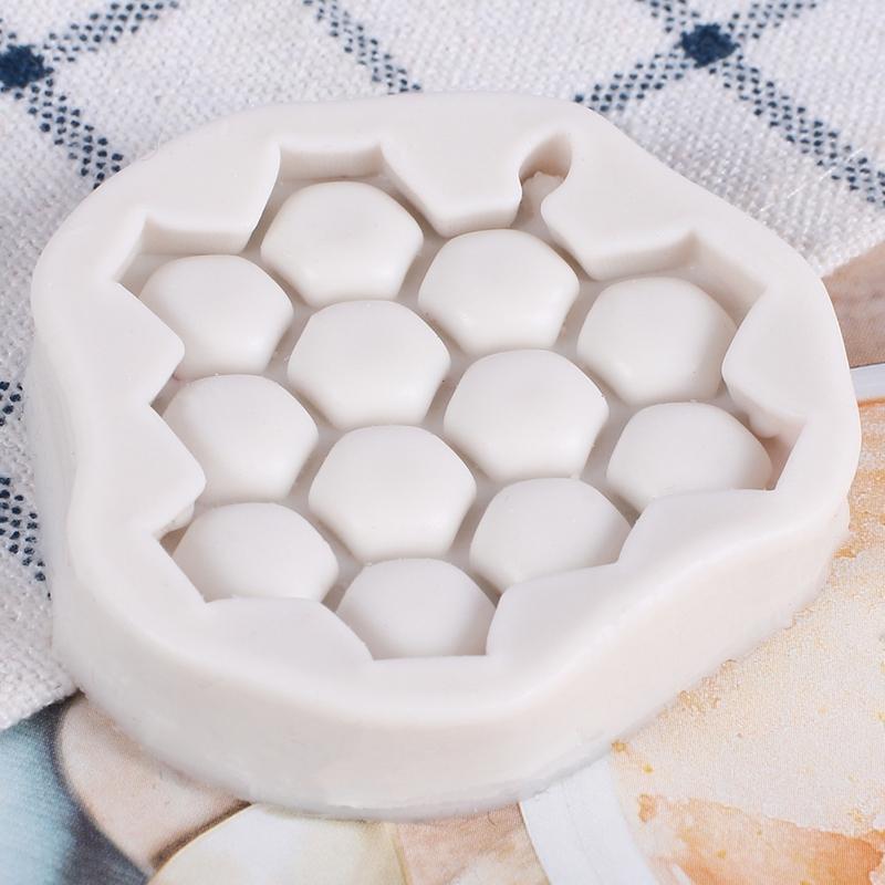 Silicone Mould Honeycomb Shape Soap Mold Cake Baking Mould DIY Dessert Cake Mold