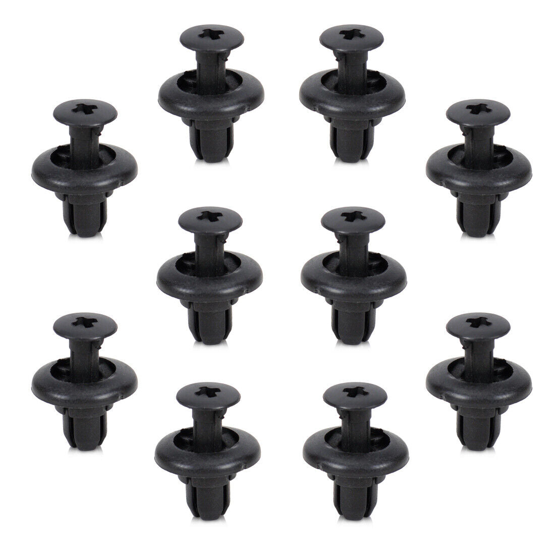 10 Push-Type Retainer Bumper Clip Fastener for GM Geo Suzuki Subaru 30008324 Li