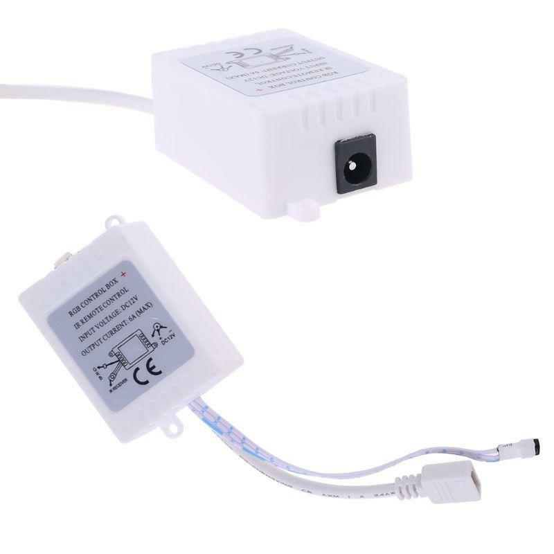 Multicolor Waterproof 5m 300 LED 3528 SMD RGB Strip Light 44 Key Remote DC 12V