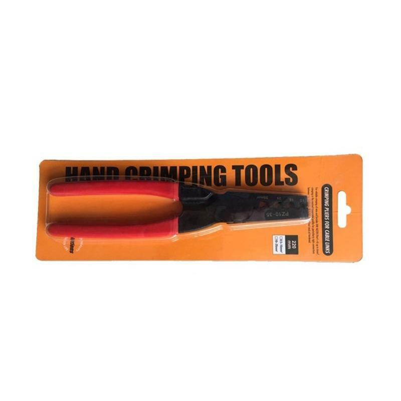 Anti-Slip Sleeve Type Terminal Extrusion Pliers Perfect for DIY Homeowner