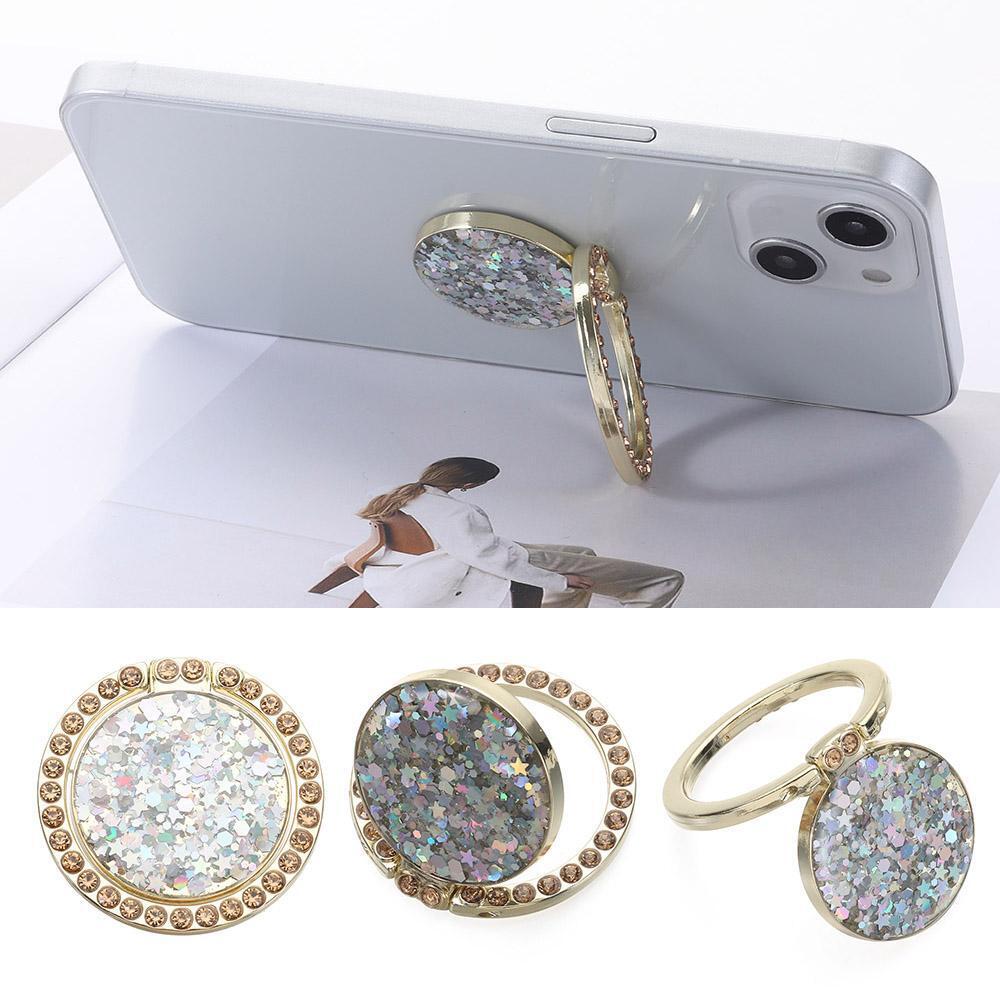 Turntable Ring Phone Holder Mobile Phone Accessories Phone Holder 360° Rotation