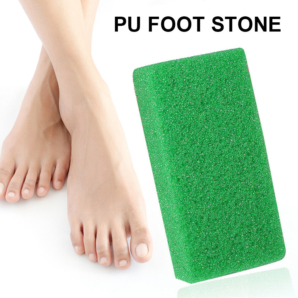 Foot Plate File Stone Dead Skin Peeling Callus Exfoliate Pedicure (Green)