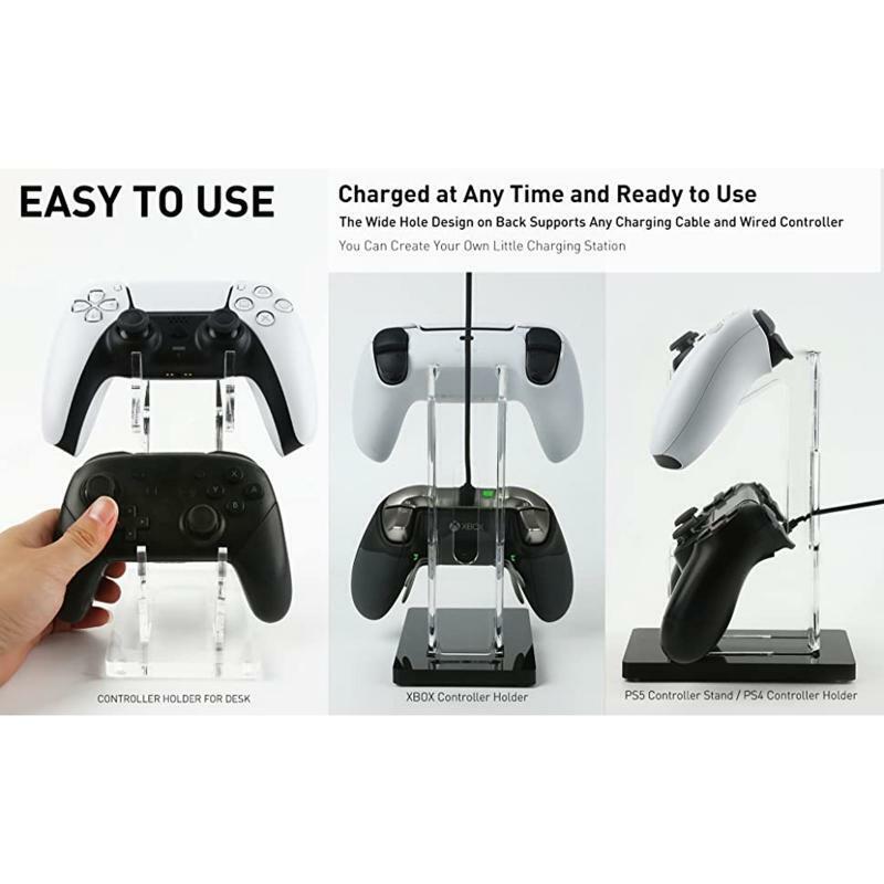 Controller Organizer for Desk Display Controller Stand for PS5/ PS4/ Xbox Serie