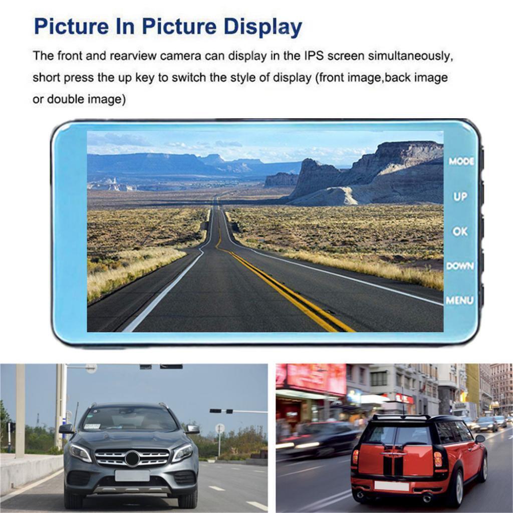 HD 1080P 4.0" Touch Screen Car DVR Dashcam Balck Video Recorder