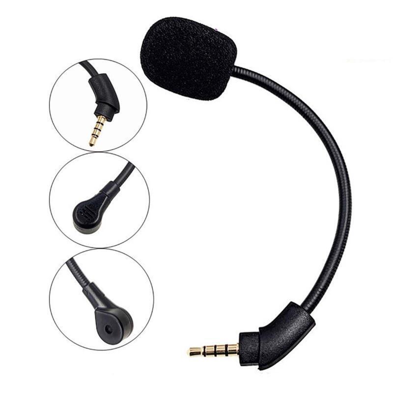 Headphone Microphone for Hyper X Cloud 2 II/Hyper X Cloud Sliver Mic 3.5mm