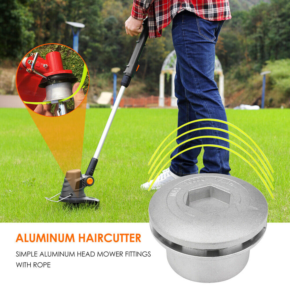 Brush Cutter Grass Weed Trimmer Head with 3 Lines Lawn Mower Accessories
