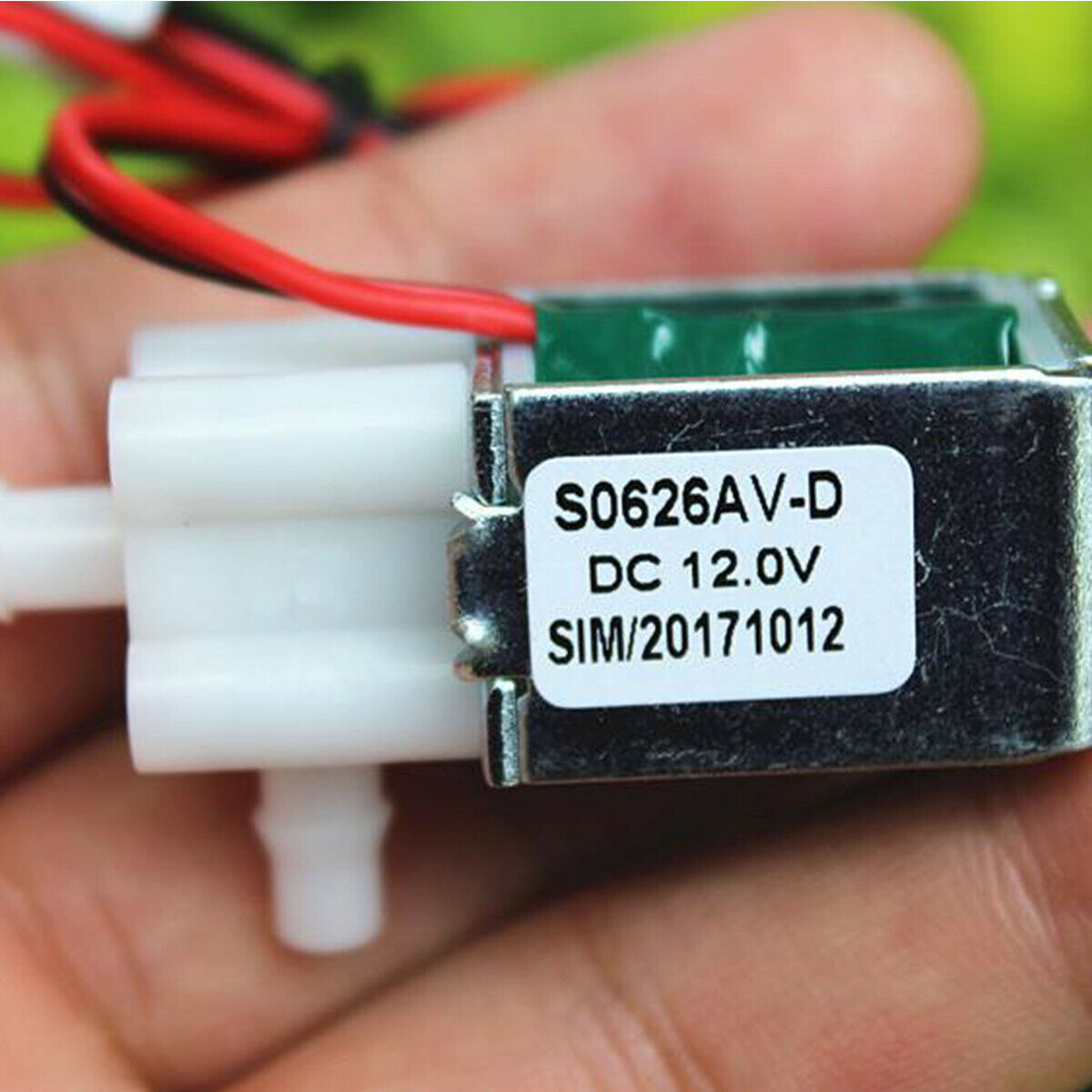 DC 12V Micro Electric Solenoid Water Valve Normally Closed Air Control Valve
