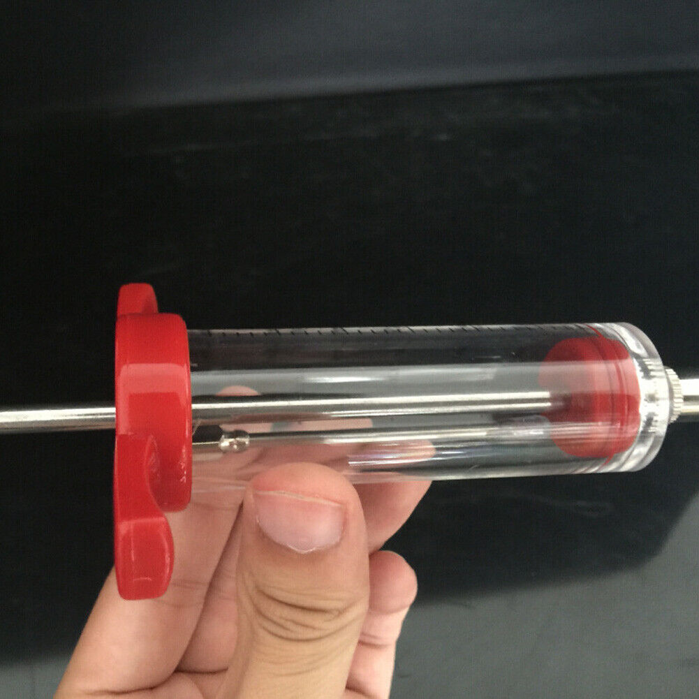 Marinade Injector Flavor Syringe Cooking Meat Poultry Turkey Chicken Tool